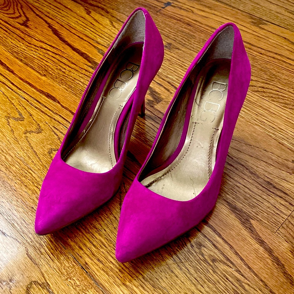 BCBG Fuschia Heels
